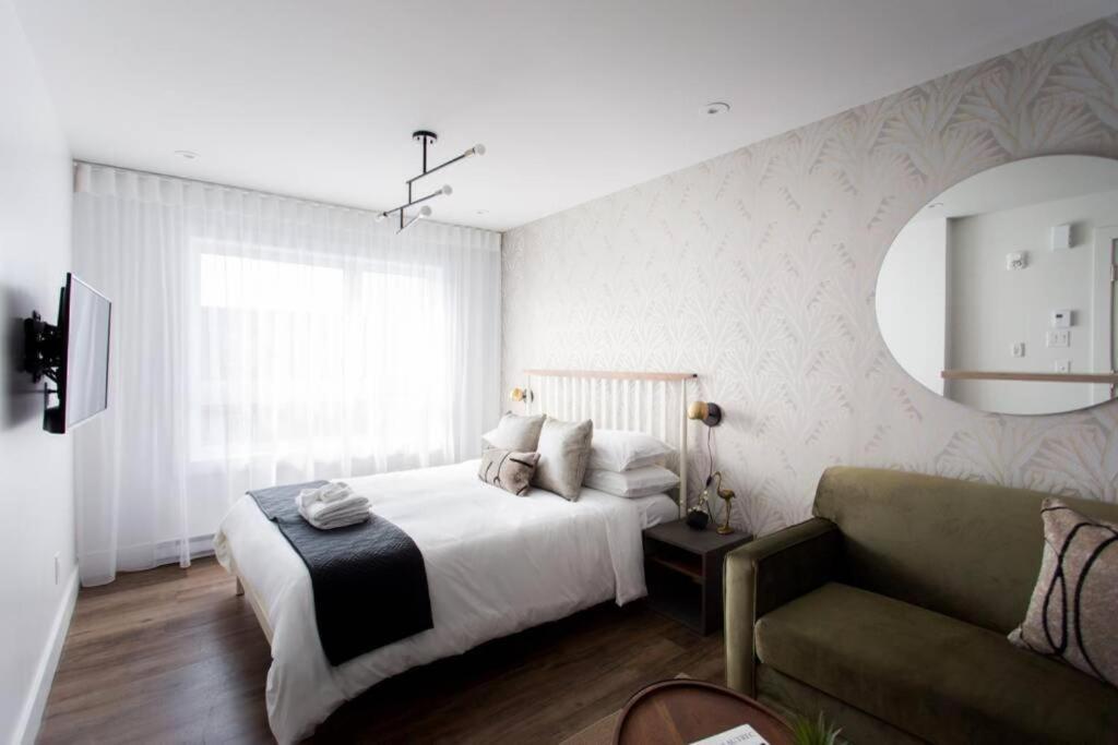 Wonderful Studio In Little Italy With Full Bath By Den Stays 몬트리올 외부 사진
